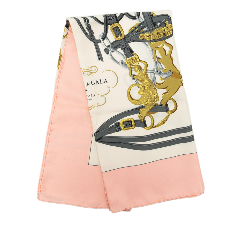 Pre-Loved Hermes Brides de Gala Silk Scarf 90